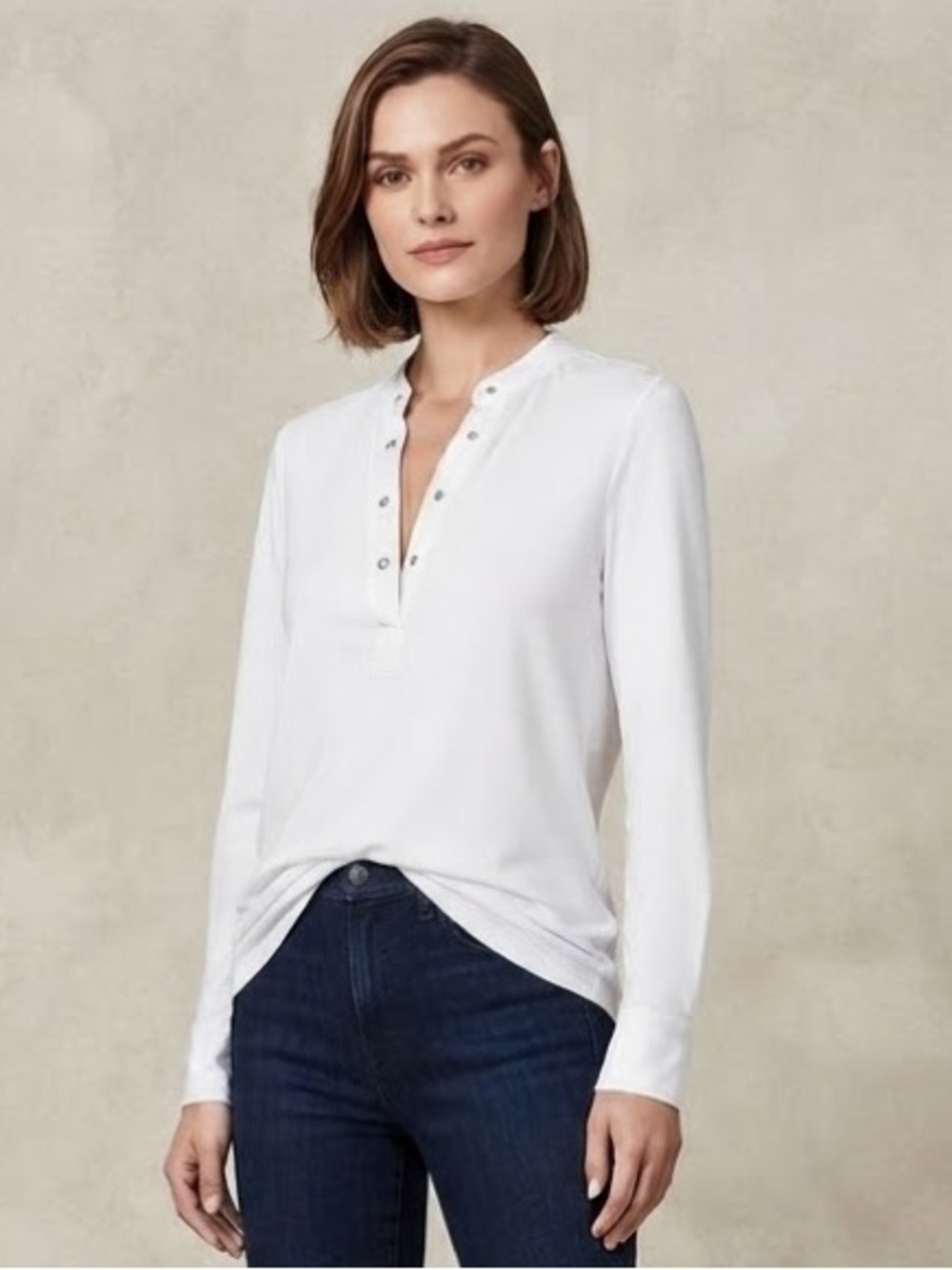 Guess Eliza Long Sleeve Rolled